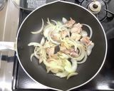 【大崎市】白菜のクリーム煮【学校給食】作り方2写真