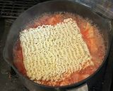 サリ麺でトマトラーメン作り方4写真
