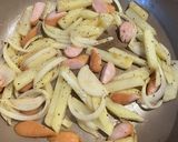 胡椒香る☆ポテトウインナー炒め作り方2写真