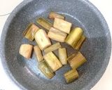 焼きずいきの生姜酢和え作り方2写真