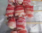 トースター☆うずらの豚肉巻き☆お弁当にも作り方2写真