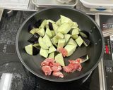 なすと豚肉のみぞれ煮作り方2写真