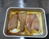 黒鯛の山椒味噌焼き作り方3写真