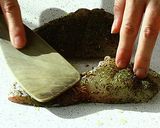 鯛のポワレ煎茶締め オランディーズソース作り方3写真