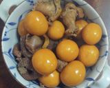 鶏もつ煮作り方2写真