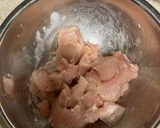 レモンの酸味を利かせた鶏肉と野菜の煮物作り方1写真