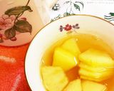 林檎紅茶煮ヨーグルト　　　　シナモンのせ作り方1写真