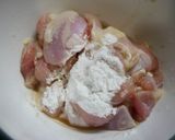 簡単！鶏と小松菜のオイスターソース炒め作り方1写真