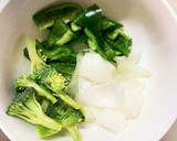 肉無豆腐簡単きな粉コク旨洋風オイ野菜炒め作り方9写真