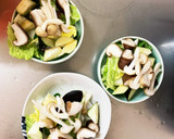 肉無豆腐簡単きな粉コク旨洋風オイ野菜炒め作り方11写真