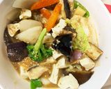 肉無豆腐簡単コク旨オイスター麺汁野菜炒め作り方15写真