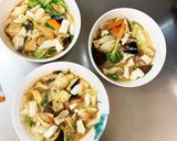 肉無豆腐簡単コク旨オイスター麺汁野菜炒め作り方16写真