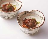 みつせ鶏砂肝とろろ作り方3写真