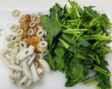 ほうれん草ちくわ炒め作り方1写真