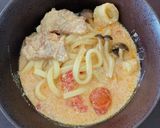出汁から作る豆乳トマトチーズ鍋作り方14写真