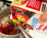 簡単トマトジュースでスープパスタ作り方3写真