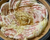 *白菜と豚肉のミルフィーユ鍋*作り方5写真