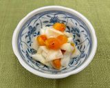 かぶと干し柿の酢の物作り方5写真