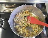 ツナ缶と残り野菜でトマトソース作り方4写真