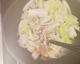 白菜&豚バラ☆ふわふわ卵☆簡単10分夕食作り方2写真