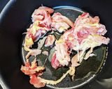 親鳥小肉とペンネのカレークリーム作り方2写真