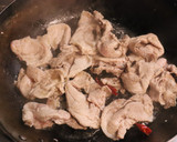 豚肉エノキタケ生しいたけ蓮根の甘辛炒め作り方3写真