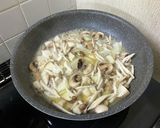 きのこ3種インゲン添えクリームシチュー作り方9写真
