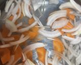 給食の「五目中華スープ」♡ごま油香る作り方2写真