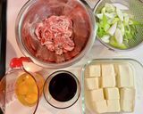 牛肉と絹どうふの卵とじ丼作り方3写真
