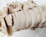 レンチンで簡単！とりむね肉のネギ塩レモン作り方3写真