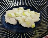 レンチンで簡単！とりむね肉のネギ塩レモン作り方7写真