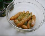 レンジで簡単!シャウエッセンのバジル和え作り方1写真