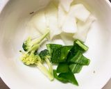 レンジきな粉柚子ごま味噌味甘酢酢豚作り方6写真