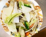 レンジきな粉柚子ごま味噌味甘酢酢豚作り方14写真