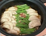 ニラとごま香るボリューミーなスープ餃子作り方3写真