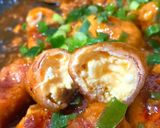 豚肉クリームチーズ巻きマーマレードソース作り方6写真