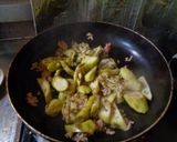 蒸しナスの炒め物作り方3写真
