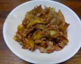 蒸しナスの炒め物作り方5写真