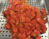 【保育園給食】トマトと竹輪の中華和え作り方3写真
