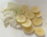 モチモチ!焼きカレー餅グラタン作り方1写真
