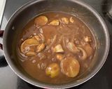 モチモチ!焼きカレー餅グラタン作り方4写真