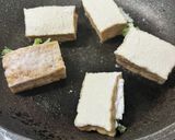 大葉とチーズの揚げ豆腐作り方3写真
