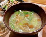 なめこと塩麹のうまみ味噌汁作り方4写真