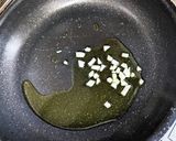 塩昆布と緑野菜でペペロンチーノ作り方3写真