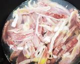 親鳥の甘辛煮(すき焼き風の味)作り方4写真