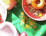 遊び会おやつで簡単ツリー★ドーナツ作り方3写真