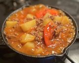 麻婆トマじゃが作り方6写真