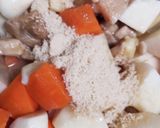 〔常備菜〕鶏肉と里芋の煮物作り方4写真