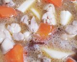 〔常備菜〕鶏肉と里芋の煮物作り方5写真