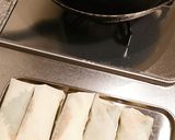 ゴーヤチーズ春巻＆鶏ひき海老大葉春巻作り方13写真